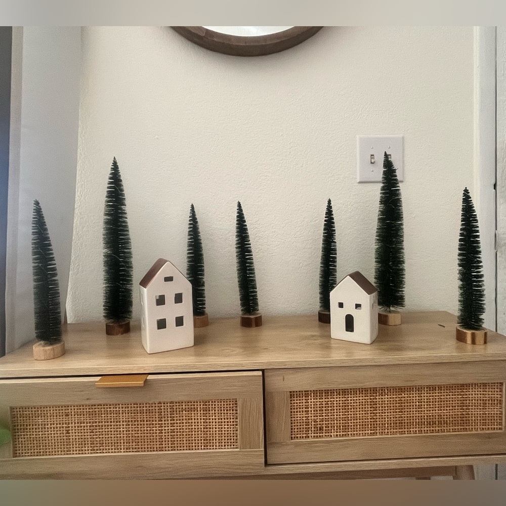 Winter forest set